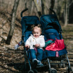 Addison seemed to enjoy herself just hanging out in the stroller.