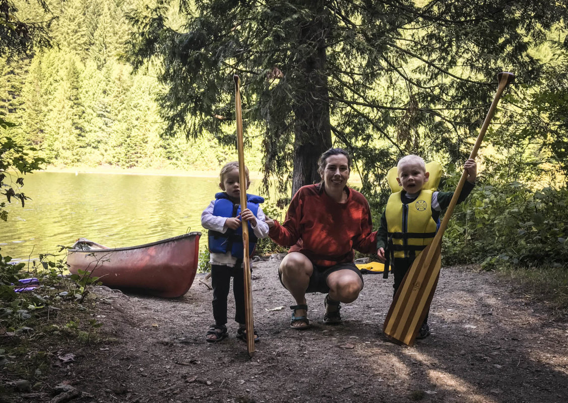 Heading out for our first paddle of the weekend!