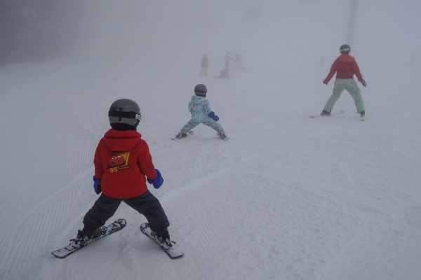 Skiing at Cypress Mountain